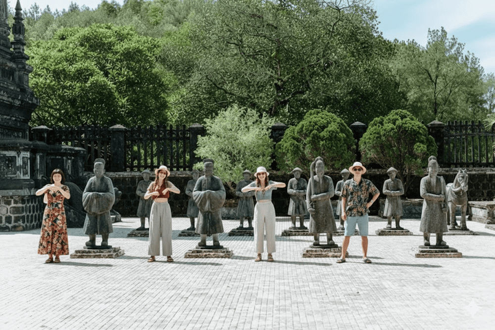 Early morning or late afternoon is the ideal time to visit, offering cooler weather and fewer crowds for a more peaceful experience